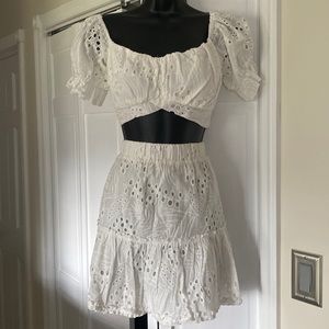 Luxxel Two Piece Skirt Set